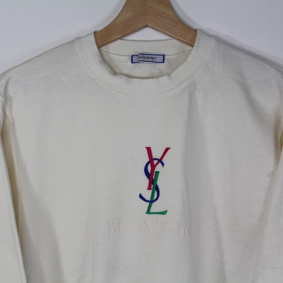 ysl vintage sweatshirt